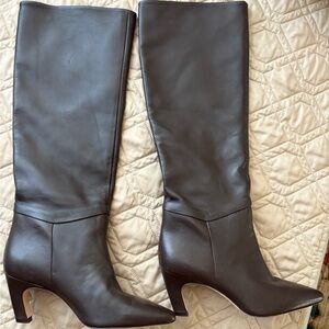 Everlane Dark Brown Heeled Boots